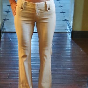 Bebe pants with pinstripes